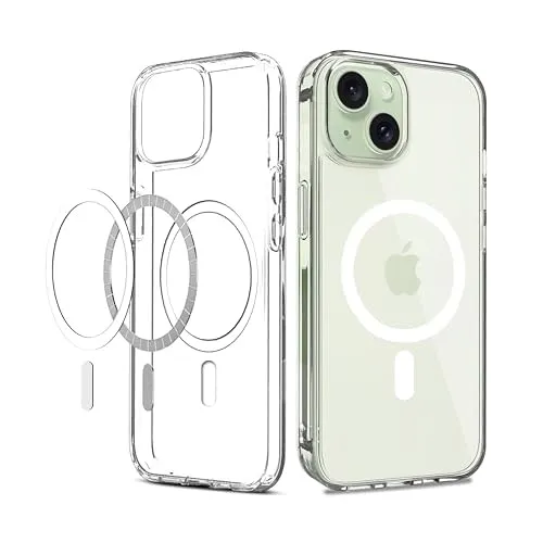 Image of TOUCCH iPhone 15 Magtag Transparent Case for Apple iPhone 15