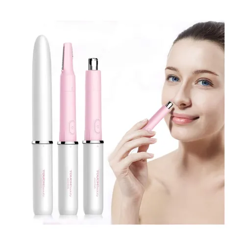 Image of Touchbeauty Essentials 2 In 1 Electric Facial And Body Shaver For Women And Men - Battery Powered Tb-1458
