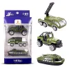 Toy Cloud Free Wheel Die-Cast Metal Military Vehicle Set of 3