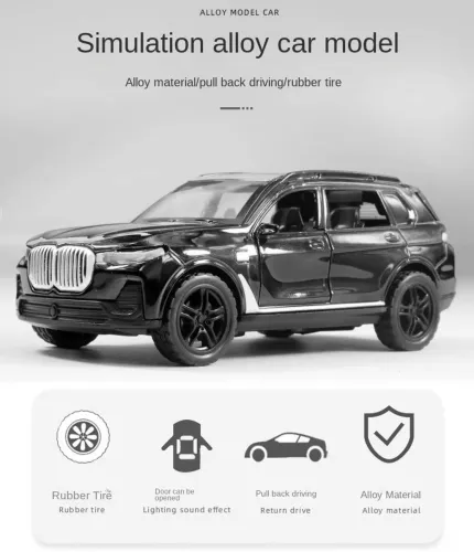 Image of Toyco Scale Alloy Metal SUV Car