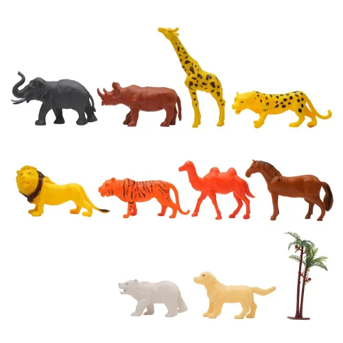 Image of ToyMagic Animal Set 12Pcs
