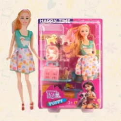 ToyMagic Happy Time Doll Green