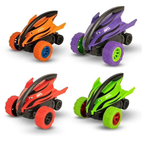 Image of Toypoint Friction Powered Cars (Pack of 4)