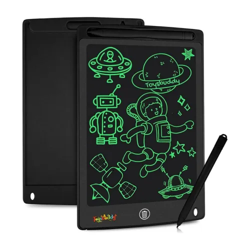 Image of Toysbuddy Re-Writable LCD Writing Tablet Pad with Screen 21.5cm (8.5Inch) for Drawing, Playing, Handwriting Best Birthda