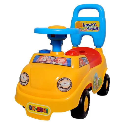 Image of Toyshine Buzzing Car Rider Ride-on Toy with Music