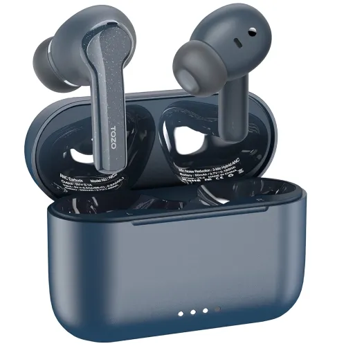 Image of TOZO NC2 Hybrid Active Noise Cancelling Wireless Earbuds Blue