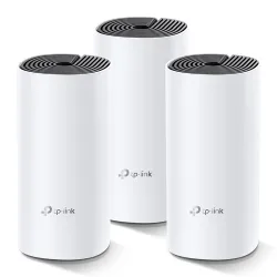 TP-Link Deco M4 Whole Home Mesh Wi-Fi System AC1200, Router and Wi-Fi Booster, Pack of 3