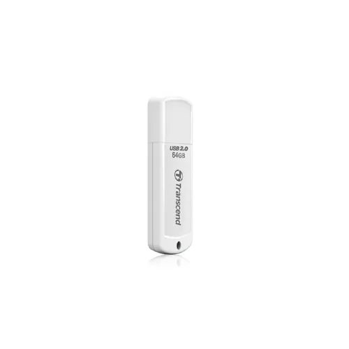 Image of Transcend JetFlash 370 64GB USB Pen Drive (White)