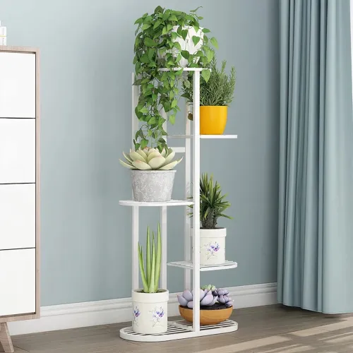 Image of Trendy Decor Attractive Multi Tired Plant Stand