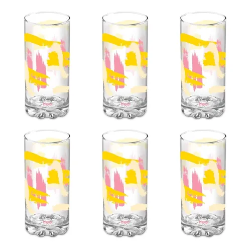 Image of Treo by Milton D Ziner glass set of 6