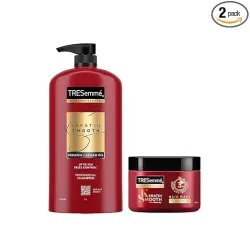 TRESemmé Keratin Smooth Deep Conditioning Kit – 1L Shampoo + 300ml