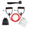 Tressca Resistance Tube (1.4m, Door Anchor, 40 Workout Poster Included)