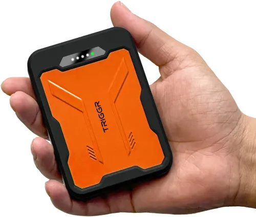 Image of TRIGGR 10000 mAh 22.5 W Power Bank (Black Inferno, Lithium Polymer, for Mobile).