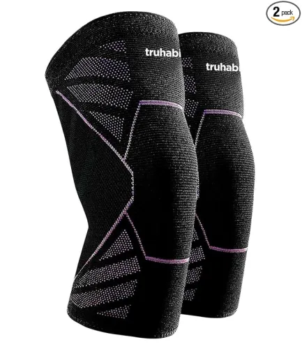 Image of TruHabit Nylon Knee Caps For Women