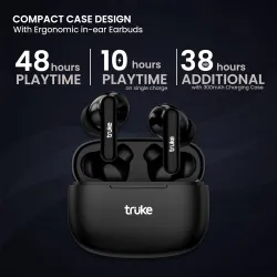 truke Air Buds Lite True Wireless in Ear Earbuds with 10H Single Charge Playtime