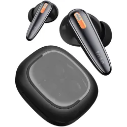 truke Crystal Bass TWS Earbuds (70H Playtime, 40ms Low Latency, Black)