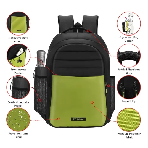 Image of TTH Gear Lightweight Laptop Backpack: Trendy.