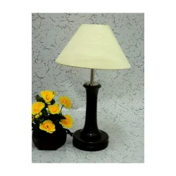 tu casa Grace Mangowood Table Lamp