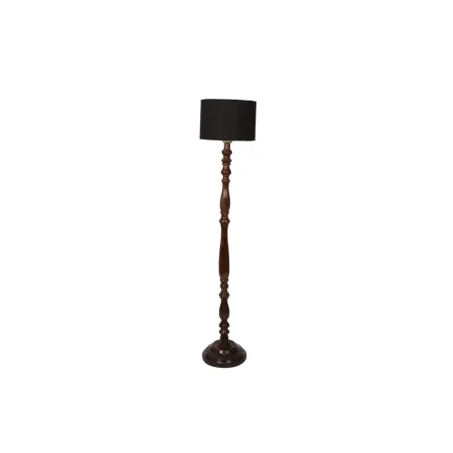 Image of tu casa Mango Wooden Floor Lamps
