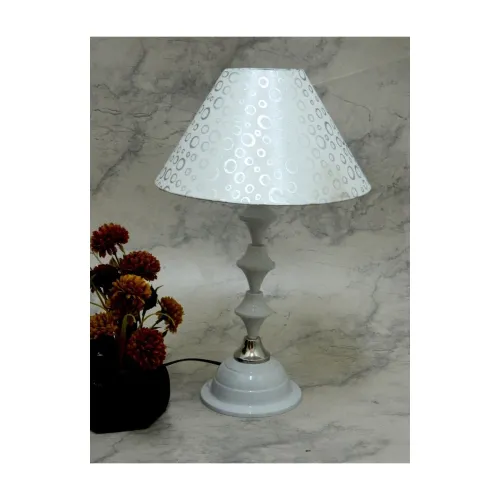 Image of Tu Casa Metal Table Lamp for Home Decor