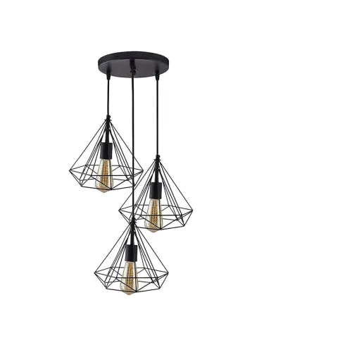 Image of TUCASA- 3-Lights Round Cluster Hanging Pendant Light
