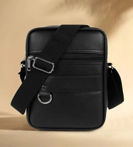 Image of TUFH Men & Women Brown Messenger Bag