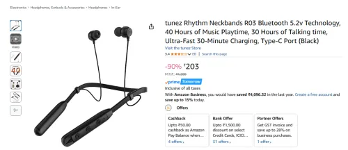 Image of tunez Rhythm Neckbands
