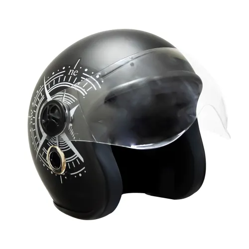 Image of Turtle Helmet Star Visor Open Face Helment