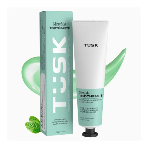 Image of Tusk Minty Mist Natural Toothpaste125g