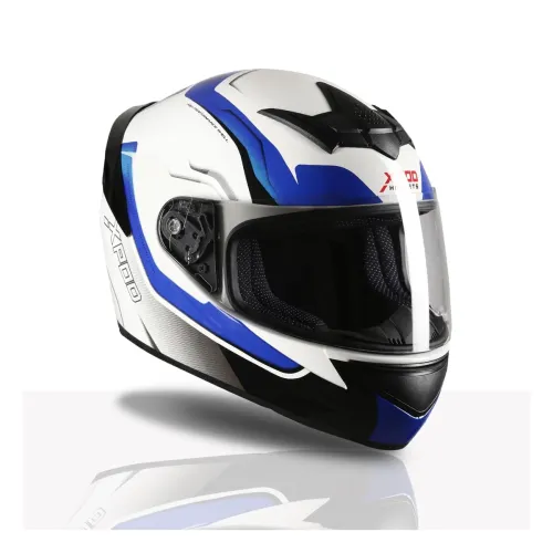 Image of TVS XPOD Aerodynamic Helmet for Men-ISI DOT Certified .