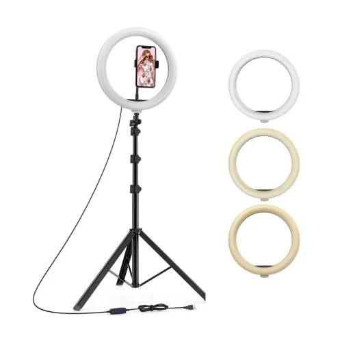 Image of Tygot 10 Inches Big LED Ring Light for Camera