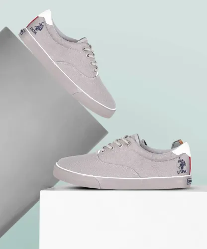 Image of U.S. POLO ASSN. BRENTT 2.0 Sneakers For Men (Grey , 10)