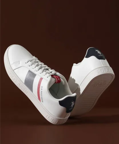 Image of U.S. POLO ASSN.  GLINTON 2.0 Sneakers For Men  (Off White , 6)