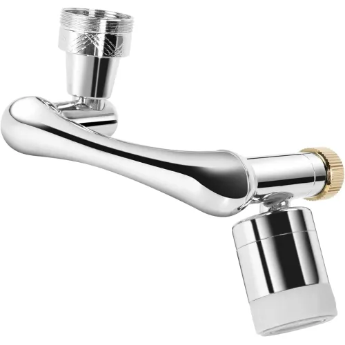 Image of UCRAVO Faucet Extender Universal Splash Filter for Bathroom & Kitchen Sink