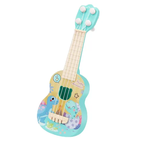 Image of Ukulele, Guitar for Kids Instruments Dinosaur Musical