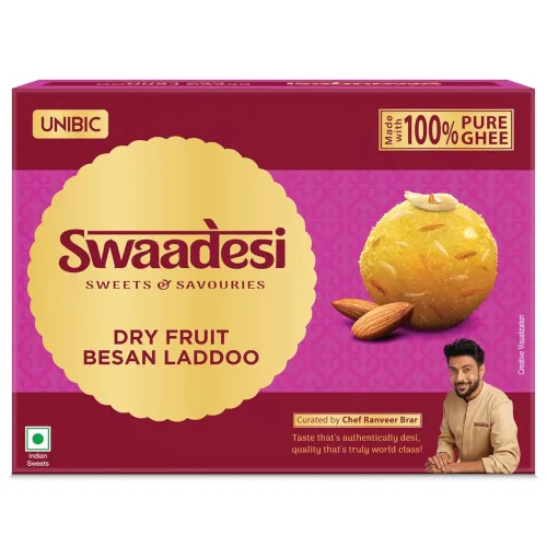 Image of Unibic Swaadesi Dryfruit Besan Laddoo 