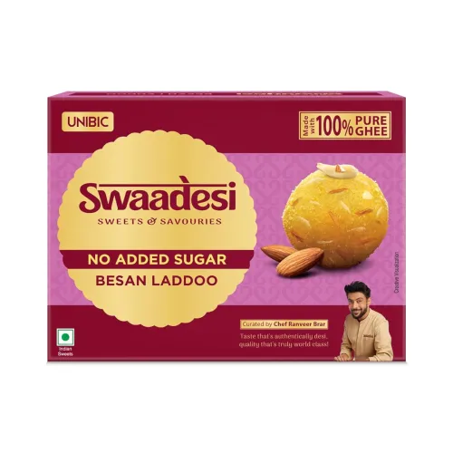 Image of Unibic Swaadesi No Added Sugar Besan Laddoo