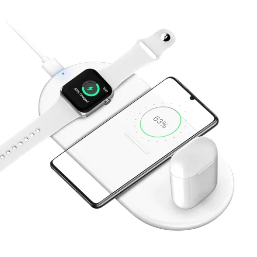 Image of UNIGEN UNIDOCK 310 3-in-1 Qi Wireless Charging Pad