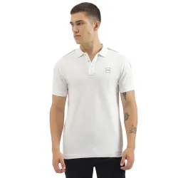 UNITED COLORS OF BENETTON Regular Fit Polo Neck Solid T-Shirts