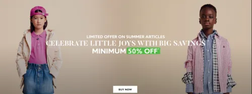 Image of UNITED COLORS OF BENETTON Sale : Save 50% on Kids Fashion