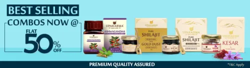 Image of Upakarma Ayurveda Offer : Flat 50% Off on Shilajit Combos