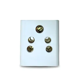 Upix 3 Pin Multi Plug Socket (Pack of 1)
