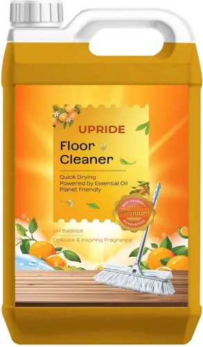 Image of Upride Floor Cleaner, Disinfectant Surface Cleaner. Orange (5000 ml)
