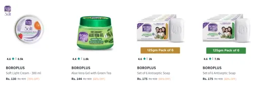 Image of Upto 55% Off on BOROPLUS Beauty Products