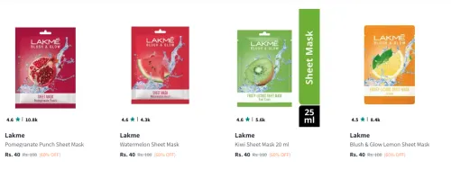 Image of Upto 60% Off on Lakme Beauty Products