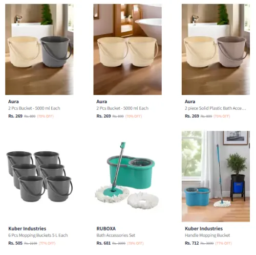 Image of Upto 70% Off on Cleaning Accessories
