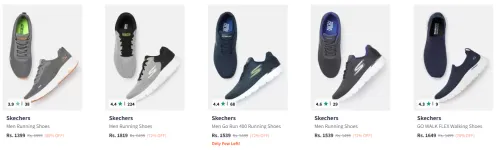 Image of up to 80% off on Sports Shoes 
