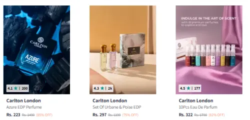 Image of Upto 85% Off on Carlton London Perfumes