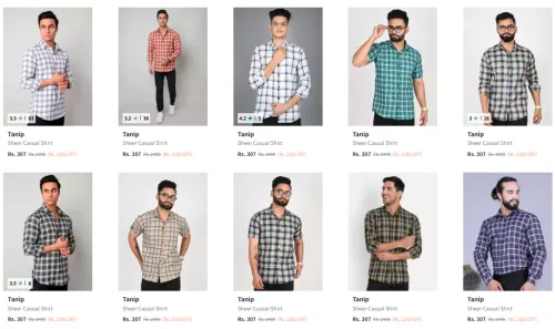 Image of Upto 88% Off on Tanip Men's shirt 