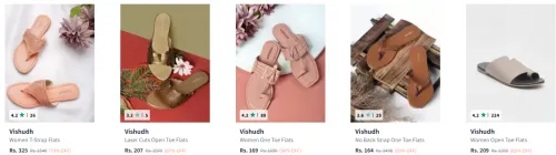 Image of Upto 90% off on women's Flats